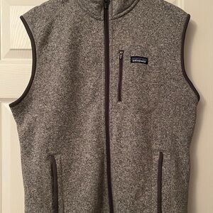 Patagonia Men's Better Sweater Gray Fleece Vest